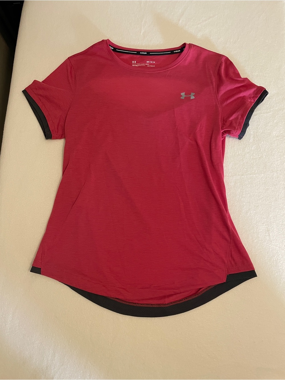 Under Armour Women's Pink Short Sleeve Performance Tee